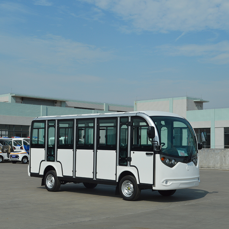 14座封閉式電動(dòng)觀光車